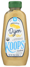 Load image into Gallery viewer, Koops Organic Dijon Mustard (12x12 OZ)-0
