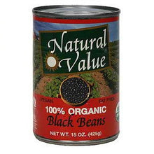 Load image into Gallery viewer, Natural Value Organic Black Beans (12x15Oz)-0
