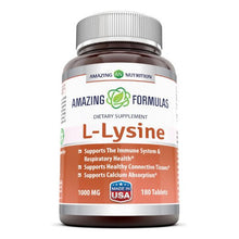 Load image into Gallery viewer, AN L-LYSINE 1000MG (1x180.00)-0
