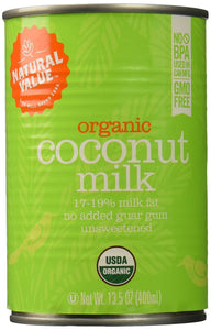 Natural Value Organic Coconut Milks (12x13.5Oz)-0