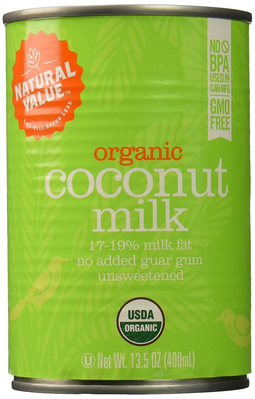 Natural Value Organic Coconut Milks (12x13.5Oz)-0