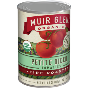 Muir Glen Organic Fire Roasted Diced Tomatoes (12x14.5Oz)-1