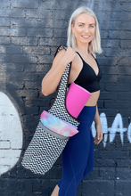 Load image into Gallery viewer, Yoga Mat Carrying Tote Bag with Large Pockets
