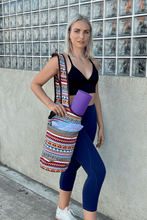 Load image into Gallery viewer, Yoga Mat Carrying Tote Bag with Large Pockets
