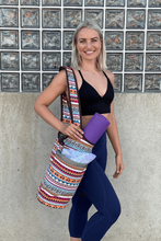 Load image into Gallery viewer, Yoga Mat Carrying Tote Bag with Large Pockets
