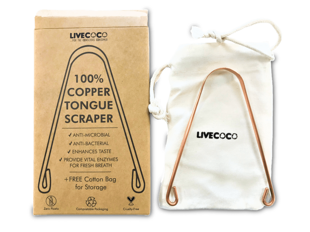 Pure Copper Tongue Scraper (anti-microbial)-0