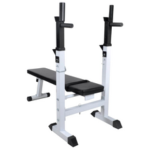 Load image into Gallery viewer, vidaXL Workout Bench with Weight Rack, Barbell and Dumbbell Set 264.6 lb
