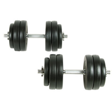 Load image into Gallery viewer, vidaXL 18 Piece Dumbbell Set 66.1 lb
