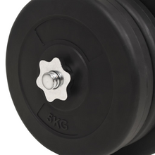 Load image into Gallery viewer, vidaXL Barbell and Dumbbell Set 132.3 lb
