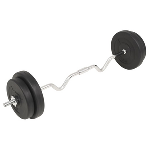 vidaXL Barbell Set 66.1 lb