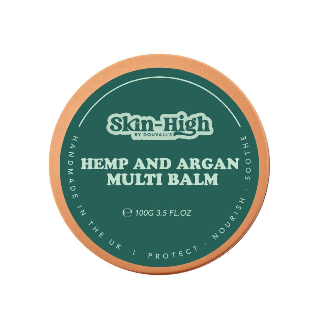 Organic cold pressed Hemp & Argan Multi Balm 100g-0