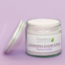 Load image into Gallery viewer, Cleansing Sugar Scrub - Parma Violet 250ml-0
