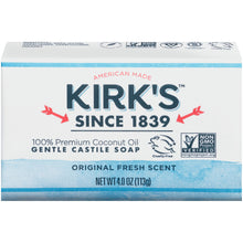 Load image into Gallery viewer, KIRKS CASTILE BAR SOAP ( 1 X 4 OZ   )-0
