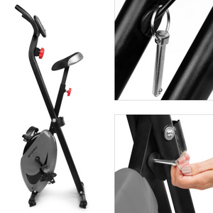 Spokey XFIT+ foldable magnetic bike