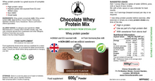 Load image into Gallery viewer, Chocolate Whey Protein Mix
