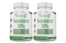 Load image into Gallery viewer, 2 Pack Resveratrol 50%
