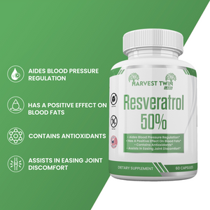 2 Pack Resveratrol 50%