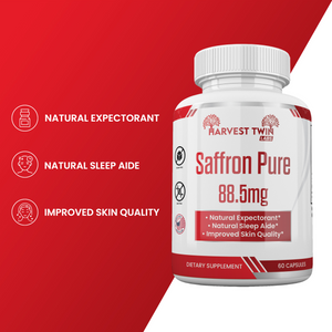 3 Pack  Saffron Pure - 8.5mg