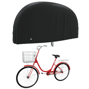 Bike Covers 2 pcs 200x70x110 cm 190T Oxford Fabric