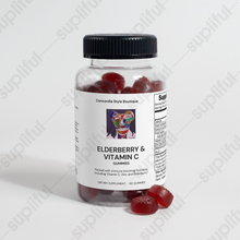 Load image into Gallery viewer, Elderberry &amp; Vitamin C Gummies
