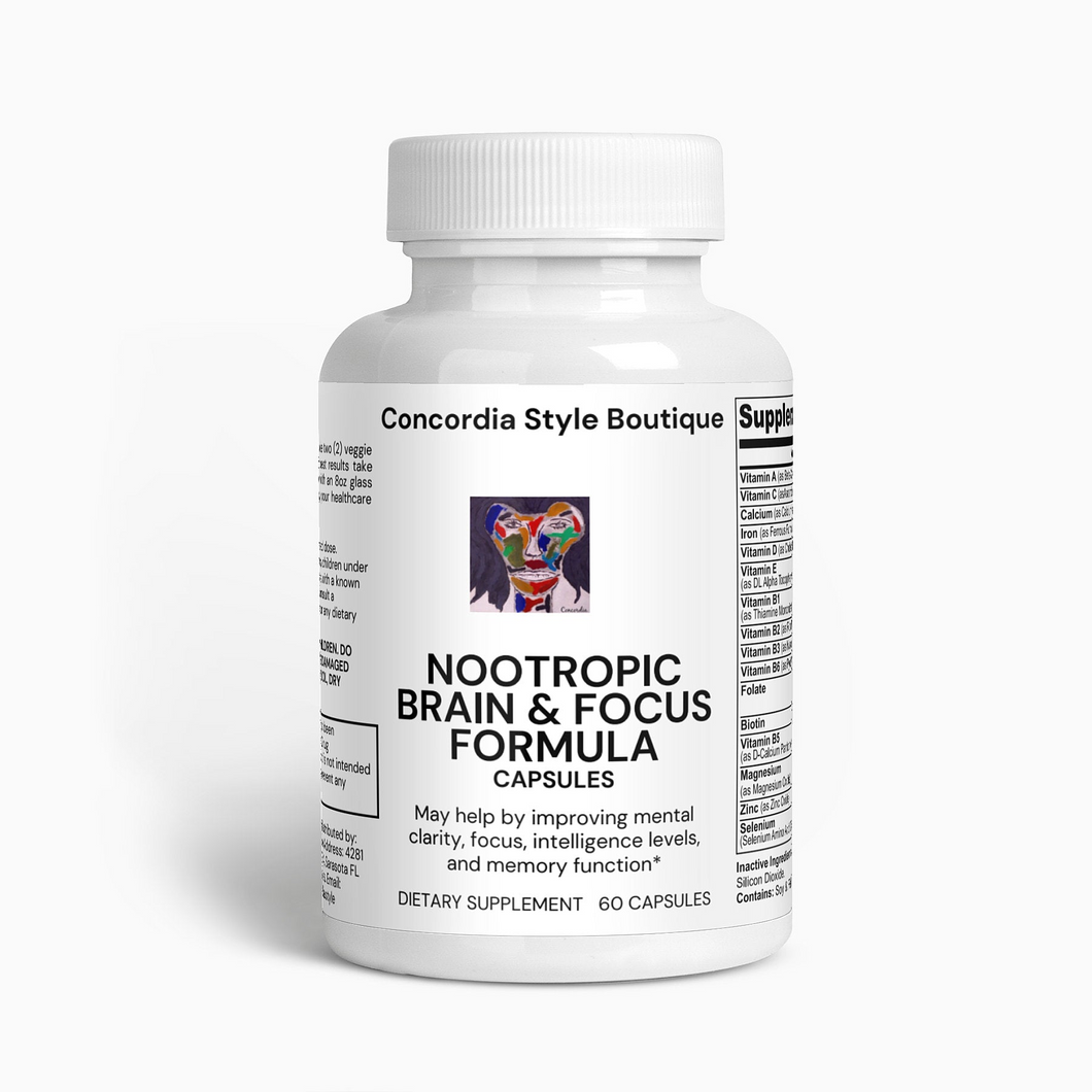 Nootropic Brain & Focus Formula