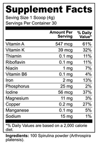 Organic Spirulina Powder