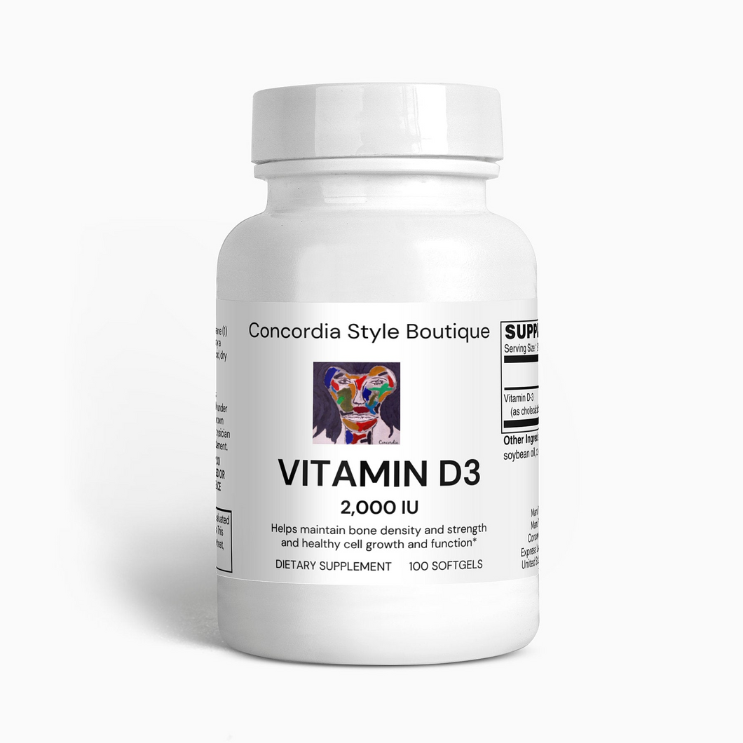 Vitamin D3 2,000 IU