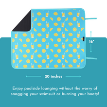 Load image into Gallery viewer, Lemonade Poolside Seating Mat
