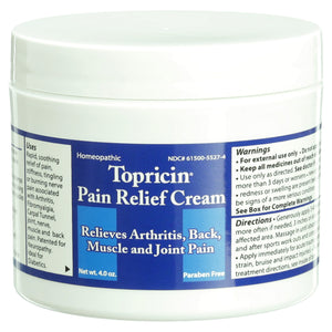 Topricin Topricin Cream Jar (1x4 Oz)-3