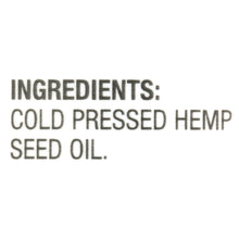 Load image into Gallery viewer, MANITOBA HEMP SEED OIL ( 1 X 12 OZ   )-6
