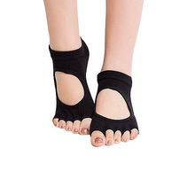 Load image into Gallery viewer, Peep Toe Yoga Socks 3 Pair Pack
