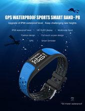 Load image into Gallery viewer, Smart Fit Sporty Fitness Tracker and Waterproof Swimmers Watch
