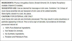 AC SWEET ALMOND OIL ( 1 X 4 OZ   )-1