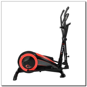 Magnetic elliptical cross trainer