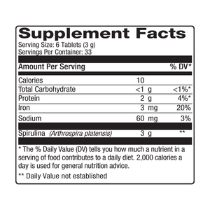 Nutrex Hawaii Spirulina Tabs 500 Mg (1x200 TAB)-5