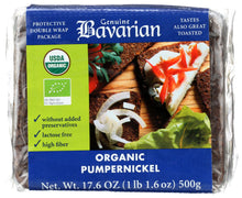 Load image into Gallery viewer, Bavarian Breads Organic Pumpernickel Bread (6x17.6Oz)-0
