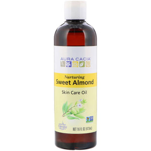 Aura Cacia Sweet Almond Oil (1x16 Oz)-0