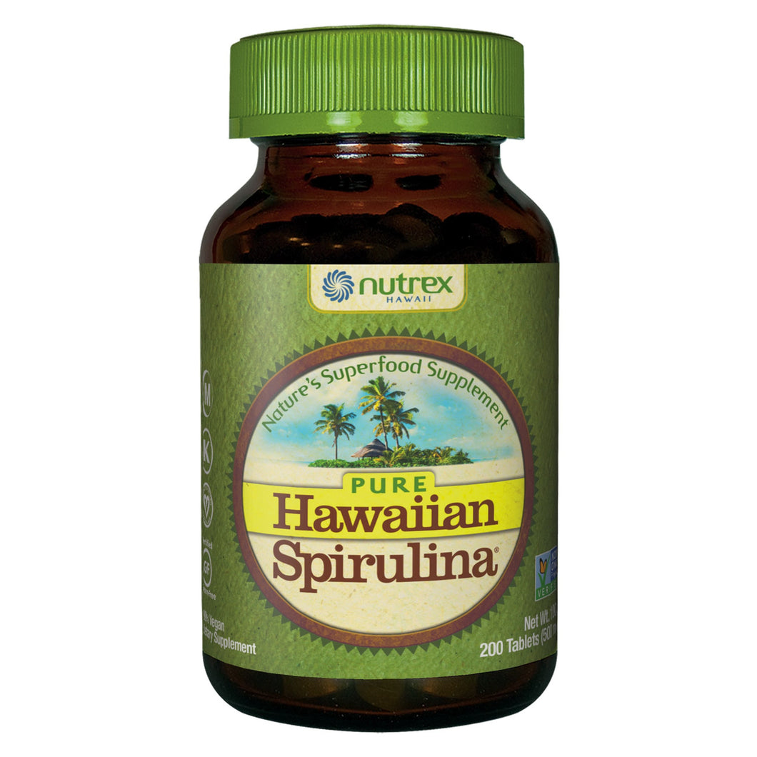 Nutrex Hawaii Spirulina Tabs 500 Mg (1x200 TAB)-0