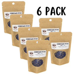 Witchy Pooh's Cornflowers Petals Loose Leaf Herbal Blue Tea, Caffeine Free-6