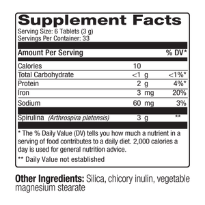 Nutrex Hawaii Spirulina Tabs 500 Mg (1x200 TAB)-2