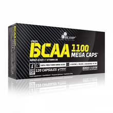 Load image into Gallery viewer, BCAA MegaCaps OLIMP 120 capsules
