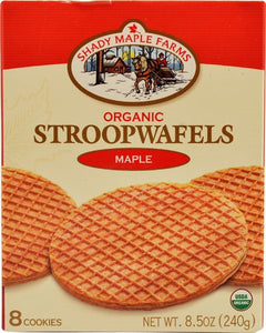 Shady Maple Farms Organic Maple Waffle Cookie (8x8.5 Oz)-0