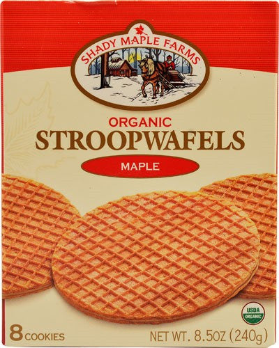 Shady Maple Farms Organic Maple Waffle Cookie (8x8.5 Oz)-0