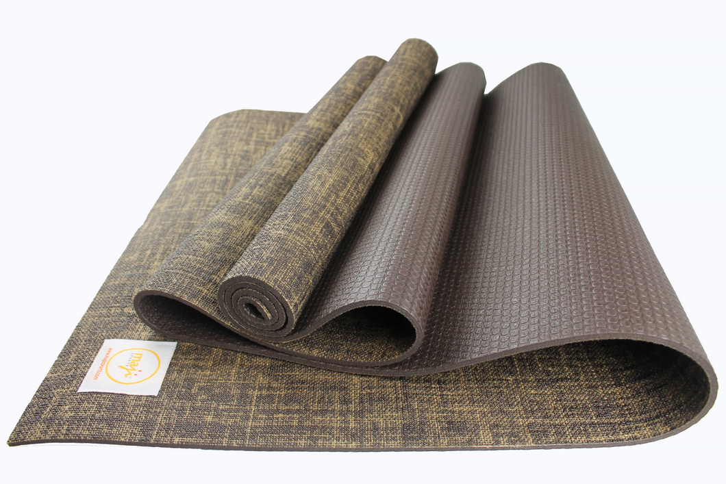 Maji Sports Jute Premium Eco Yoga Mat + Foot Massager