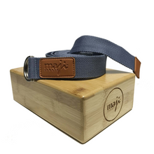 Load image into Gallery viewer, Maji Sports Bamboo Yoga Block &amp; Strap Combo
