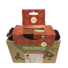 Load image into Gallery viewer, Maji Sports Laser Engraved Bamboo Yoga Block &amp; Strap Combo
