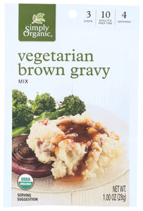 Simply Organic Veg Brown Gravy (12x1OZ )-0