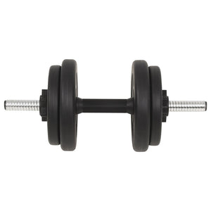 vidaXL Barbell and Dumbbell Set 66.1 lb-3