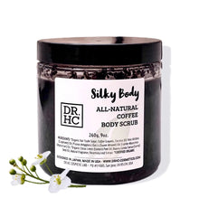 Load image into Gallery viewer, DR.HC Silky Body All-Natural Coffee Body Scrub (260g, 9oz.) (Skin brightening, Anti-aging, Anti-acne, Detoxifying, Softening...)-0
