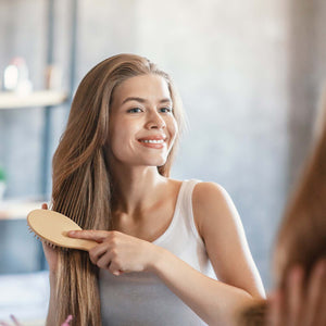 Bamboo Hairbrush | Sustainable Wooden Hair Brushes-3